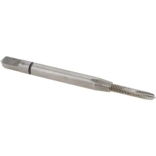Spiral Point Tap: #2-56, UNC, 2 Flutes, Plug, Powdered Metal, Bright Finish Spiral Point Tap: #2-56, UNC, 2 Flutes, Plug, Powdered Metal, Bright Finish