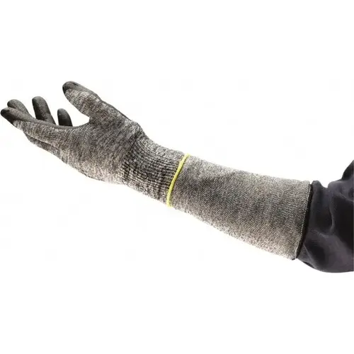 Series 11-270 Cut & Puncture-Resistant Sleeves: Size Universal, Nylon, Gray, ANSI Cut A2