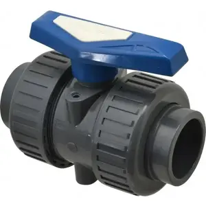 Simtech TBB 102 1 020 True Union Manual Ball Valve: 2" Pipe, Full Port