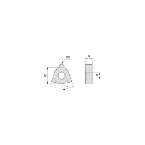 Turning Insert: WNMG432DM T9235, Solid Carbide - pack of 10 Turning Insert: WNMG432DM T9235, Solid Carbide - pack of 10