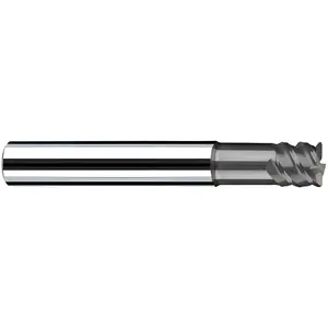 Fraisa X7800542 Corner Radius End Mill: 1/2" Dia, 1/2" LOC, 55 deg Helix, TiAlN & AlCrN Coated, Corner Radius End, Centercutting Series XSpeed