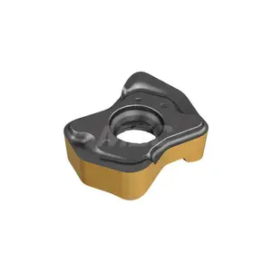 Iscar 3336657-XCP10 Milling Insert: FFX4 XNMU 040310T, IC830, Solid Carbide - pack of 10