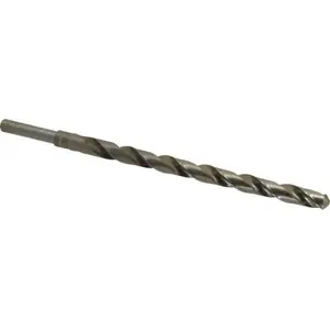 Michigan Drill 212X 21/32 Reduced Shank Drill Bit: 21/32 inch Dia, 1/2 inch Shank Dia, 118 0, High Speed Steel Coated