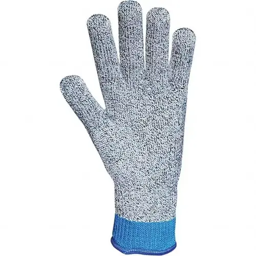 Cut & Abrasion-Resistant Gloves: Size L, ANSI Cut A6, Engineered Yarn
