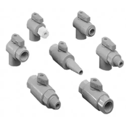 Standard Manual Ball Valve: 1/4 x 3/8" Pipe