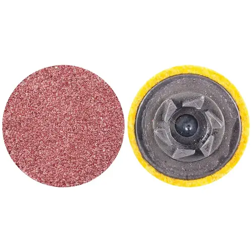 Quick-Change Disc: Power-Lock Type 1, 3/4" Disc Dia, 60 Grit, Aluminum Oxide, Coated - pack of 100 Quick-Change Disc: Power-Lock Type 1, 3/4" Disc Dia, 60 Grit, Aluminum Oxide, Coated - pack of 100