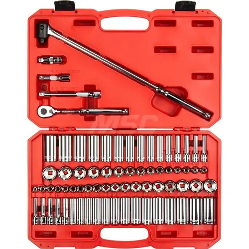 Socket Set: 74 Pc, 6.00 to 24.00 mm Socket Socket Set: 74 Pc, 6.00 to 24.00 mm Socket