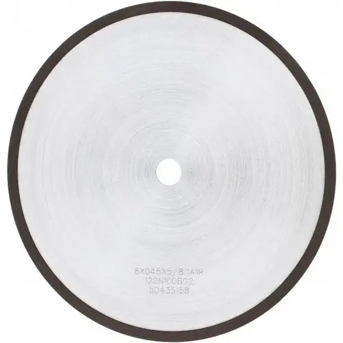 Cutoff Wheel: Type 1A1R, 8" Dia, 0.045" Thick, 5/8" Hole, Diamond Cutoff Wheel: Type 1A1R, 8" Dia, 0.045" Thick, 5/8" Hole, Diamond