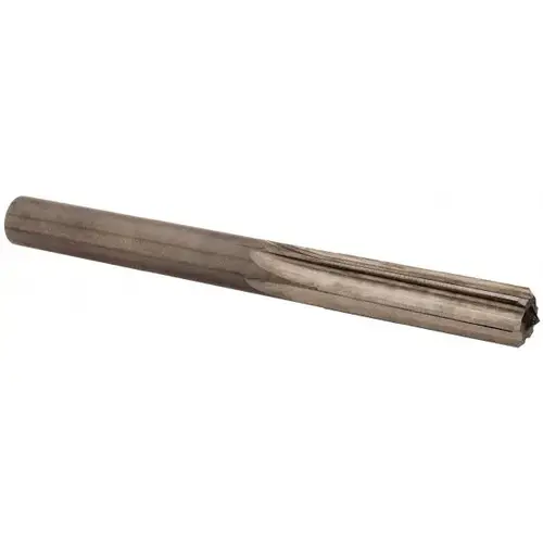 Chucking Reamer: 0.311" Dia, 3-1/4" OAL, 1-1/8" Flute Length, Straight Flute, Straight Shank, Solid Carbide Bright/Uncoated Chucking Reamer: 0.311" Dia, 3-1/4" OAL, 1-1/8" Flute Length, Straight Flute, Straight Shank, Solid Carbide Bright/Uncoated