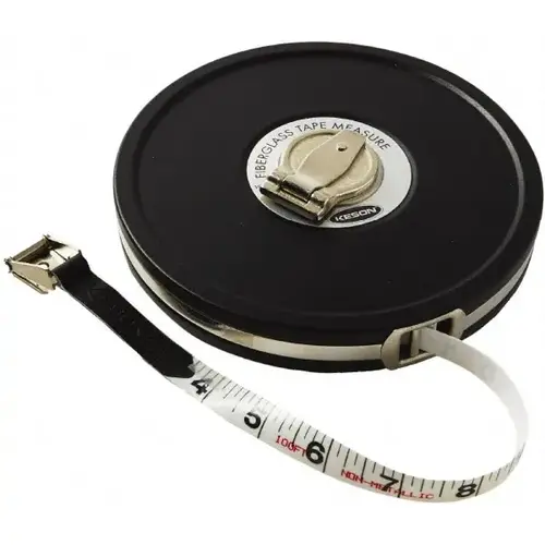 Tape Measure: 100 ft Long, 1/2" Width