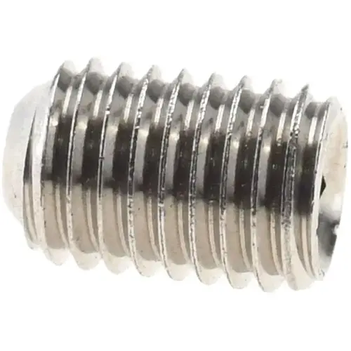 Set Screw: 1/4-28 x 3/8", Cup Point, Stainless Steel, Grade 316 Set Screw: 1/4-28 x 3/8", Cup Point, Stainless Steel, Grade 316