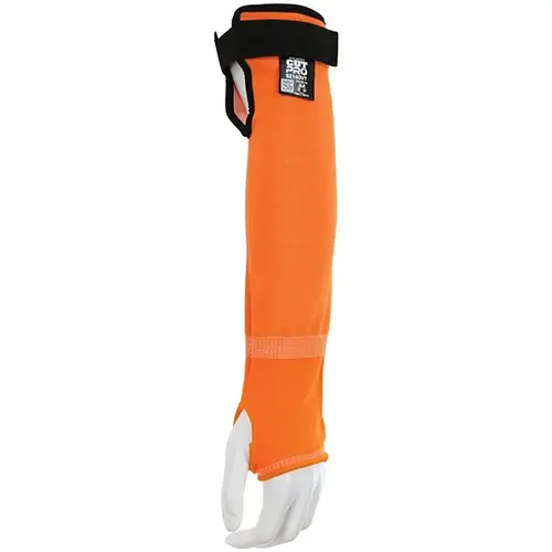 Cut & Puncture-Resistant Sleeve: Size Universal, HyperMax Yarn, High-Visibility Orange, ANSI Cut A5 Cut & Puncture-Resistant Sleeve: Size Universal, HyperMax Yarn, High-Visibility Orange, ANSI Cut A5