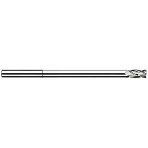 Corner Radius End Mill: 5/16" Dia, 30 deg Helix, Corner Radius End, Centercutting Series Miniature End Mills - Corner Radius - Extra Long Length & Miniature End Mills AlTiN Corner Radius End Mill: 5/16" Dia, 30 deg Helix, Corner Radius End, Centercutting Series Miniature End Mills - Corner Radius - Extra Long Length & Miniature End Mills AlTiN