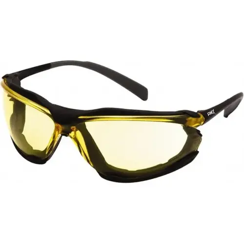 Safety Glass: Anti-Fog & Scratch-Resistant, Polycarbonate, Yellow Lenses, Full-Framed, UV Protection Safety Glass: Anti-Fog & Scratch-Resistant, Polycarbonate, Yellow Lenses, Full-Framed, UV Protection