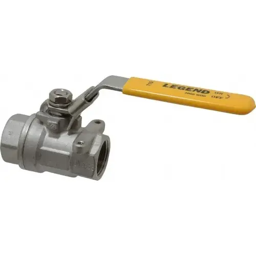 Standard Manual Ball Valve: 3/4" Pipe, Large Port Standard Manual Ball Valve: 3/4" Pipe, Large Port