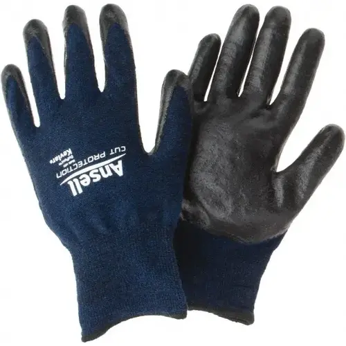 Series 97-505 Puncture-Resistant Gloves: Size Large, ANSI Cut N/A, Foam Nitrile, Series 97-505