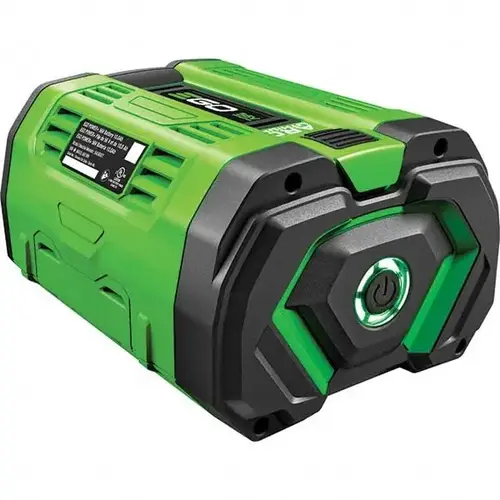 Power Lawn & Garden Equipment Accessories; For Use With: All EGO Products ; Material: Aluminum; Plastic ; Overall Height: 6.3000in ; Additional Information: 10.0 Ah w/Fuel Gauge