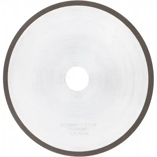 Cutoff Wheel: Type 1A1R, 8" Dia, 0.045" Thick, 1-1/4" Hole, Diamond Cutoff Wheel: Type 1A1R, 8" Dia, 0.045" Thick, 1-1/4" Hole, Diamond