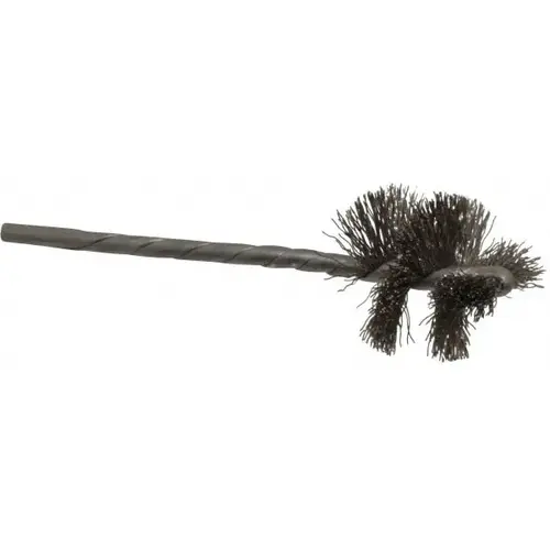 Power Tube Brush: Helical, Stainless Steel Power Tube Brush: Helical, Stainless Steel