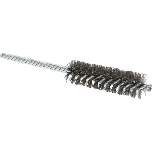 Power Tube Brush: Helical, Stainless Steel Power Tube Brush: Helical, Stainless Steel