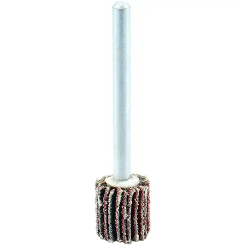 Mounted Flap Wheels; Mount Type: Shank ; Outside Diameter (Decimal Inch): 5/8 ; Face Width (Inch): 5/8 ; Abrasive Type: Coated ; Abrasive Material: Aluminum Oxide ; Grade: Coarse