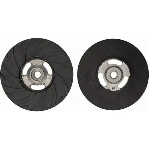 Disc Backing Pad: Ribbed Backing Pad Disc Backing Pad: Ribbed Backing Pad