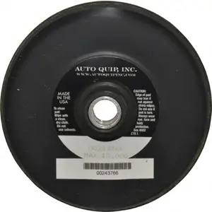 AutoQuip AQIH14FN-5 Disc Backing Pad: Hook & Loop