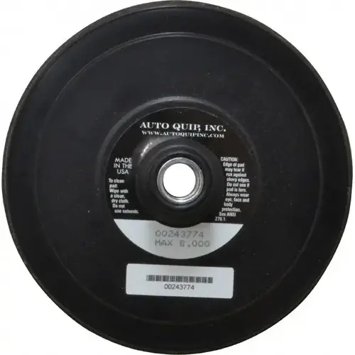 Disc Backing Pad: Hook & Loop Disc Backing Pad: Hook & Loop