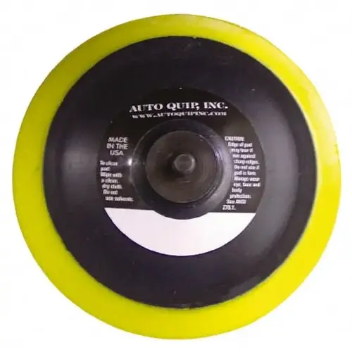 Disc Backing Pad: Hook & Loop
