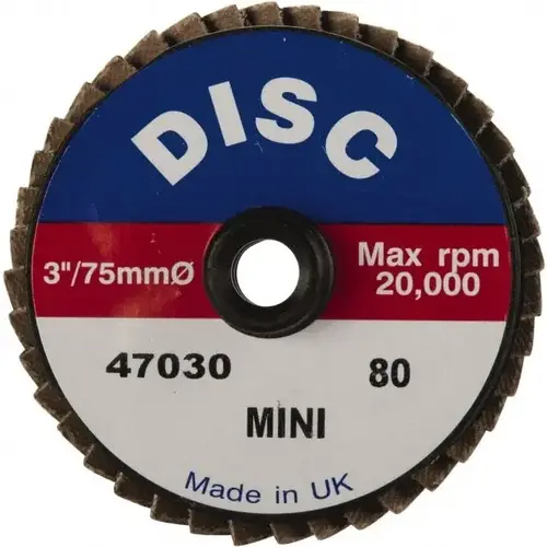 Flap Disc: 40 Grit, Zirconia Alumina, Type 27