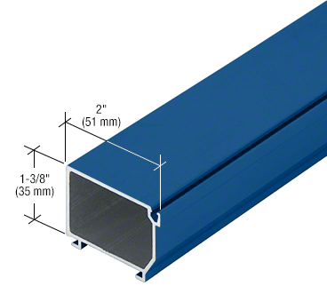 CRL-U.S. Aluminum 1G56371 Custom KYNAR Paint Glass Stop - 24'-2" Stock Length