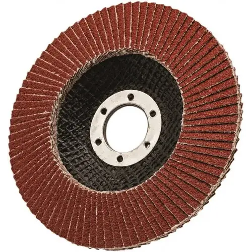 Flap Disc: 5/8-11 Hole, 40 Grit, Ceramic, Type 27 - pack of 5 Flap Disc: 5/8-11 Hole, 40 Grit, Ceramic, Type 27 - pack of 5
