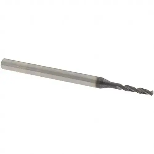 Screw Machine Length Drill Bit: 0.0625" Dia, 140 degree, High Speed Steel Coated Screw Machine Length Drill Bit: 0.0625" Dia, 140 degree, High Speed Steel Coated