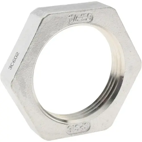 Stainless Steel Pipe Fittings; Fitting Type: Lock Nut ; End Connection: NPT ; UNSPSC Code: 40175300