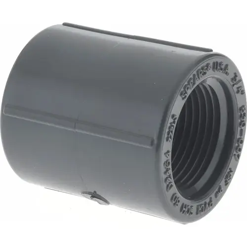 3/4" PVC Plastic Pipe Coupling 3/4" PVC Plastic Pipe Coupling