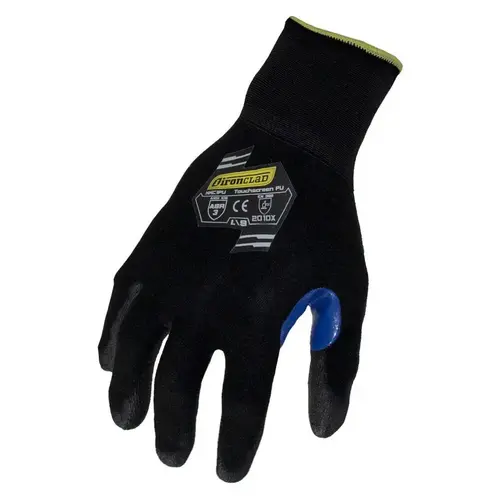 General Purpose Work Gloves: Large, Polyurethane Coated, Nylon - pack of 12