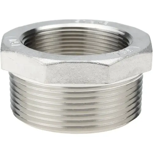 Stainless Steel Pipe Fittings; Fitting Type: Hex Bushing ; End Connection: NPT ; UNSPSC Code: 40175300 Stainless Steel Pipe Fittings; Fitting Type: Hex Bushing ; End Connection: NPT ; UNSPSC Code: 40175300