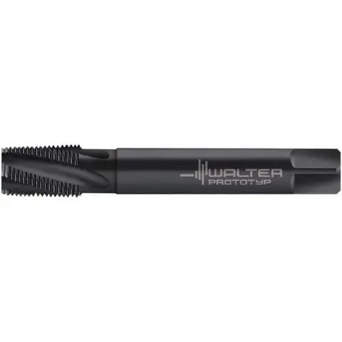 1/4-18 NPT, 15 degree Helix, 4 Flutes, Modified Bottoming Chamfer, Oxide Finish, Cobalt, Spiral Flute Pipe Tap 1/4-18 NPT, 15 degree Helix, 4 Flutes, Modified Bottoming Chamfer, Oxide Finish, Cobalt, Spiral Flute Pipe Tap