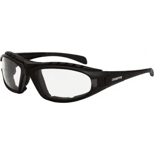 Safety Glass: Anti-Fog, Polycarbonate, Clear Lenses, Full-Framed, UV Protection