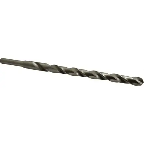 Reduced Shank Drill Bit: 45/64 inch Dia, 1/2 inch Shank Dia, 118 0, High Speed Steel Coated Reduced Shank Drill Bit: 45/64 inch Dia, 1/2 inch Shank Dia, 118 0, High Speed Steel Coated