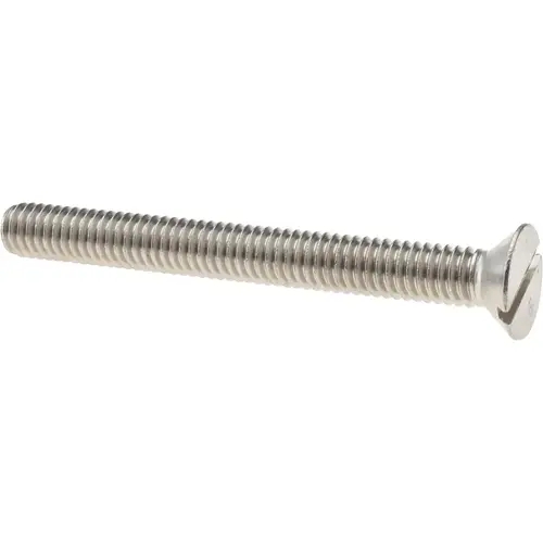 Machine Screw: 5/16-18 x 3" Flat Head, Slotted Machine Screw: 5/16-18 x 3" Flat Head, Slotted