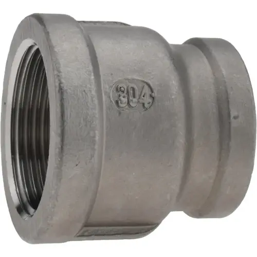 Pipe Reducer: 1-1/4 x 1" Fitting, 304 Stainless Steel Pipe Reducer: 1-1/4 x 1" Fitting, 304 Stainless Steel