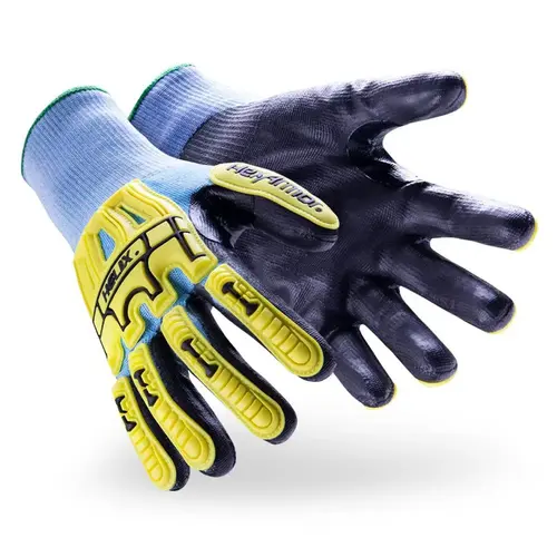 Cut & Puncture Resistant Gloves; Coating Material: Polyurethane ; Coating Coverage: Palm & Fingertips ; Glove Type: Abrasion Resistant; Cut & Puncture-Resistant; Impact-Resistant ; ANSI/ISEA Cut Resistance Level: A5 Cut & Puncture Resistant Gloves; Coating Material: Polyurethane ; Coating Coverage: Palm & Fingertips ; Glove Type: Abrasion Resistant; Cut & Puncture-Resistant; Impact-Resistant ; ANSI/ISEA Cut Resistance Level: A5