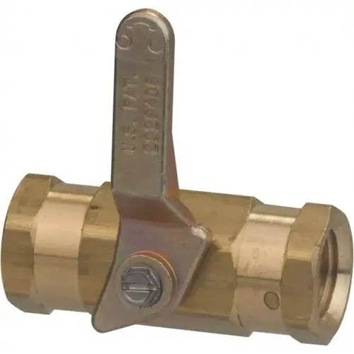 Standard Manual Ball Valve: 3/8" Pipe