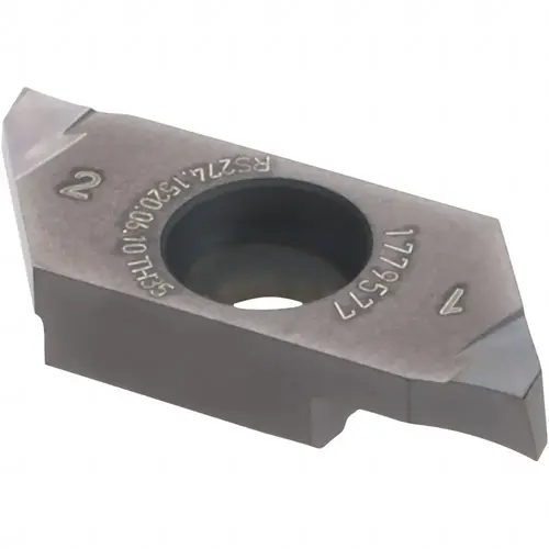 Cutoff Insert: RS274.1520.0610 TH35, Carbide, 0.079" Cutting Width Coated Cutoff Insert: RS274.1520.0610 TH35, Carbide, 0.079" Cutting Width Coated