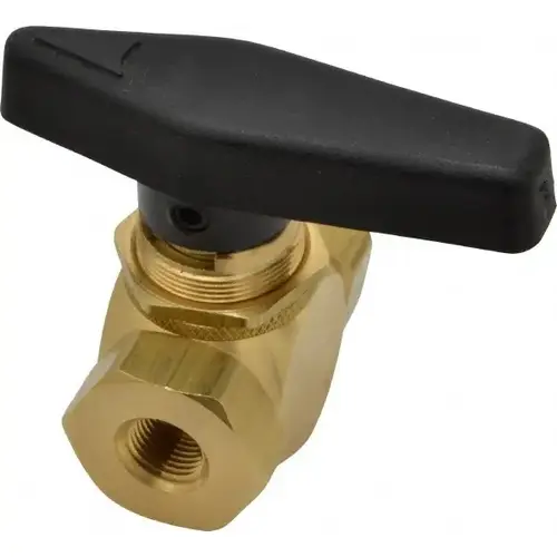 Standard Manual Ball Valve: 1/8" Pipe Standard Manual Ball Valve: 1/8" Pipe