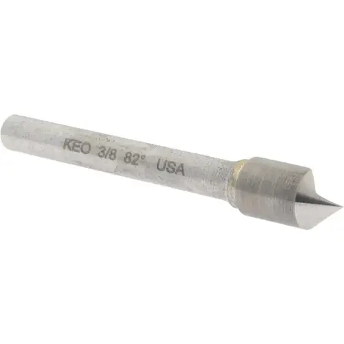 Countersink: 3/8" Head Dia, 82 degree Included Angle, 1 Flute, Carbide Countersink: 3/8" Head Dia, 82 degree Included Angle, 1 Flute, Carbide