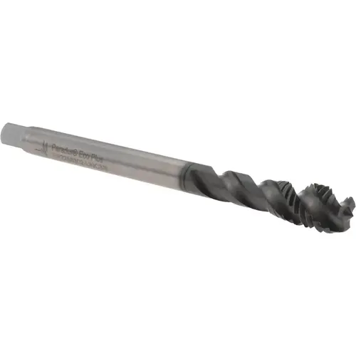 Spiral Flute Tap: UNC, 3 Flute, Modified Bottoming, 2B Class of Fit, Powdered Metal, Hardlube Finish