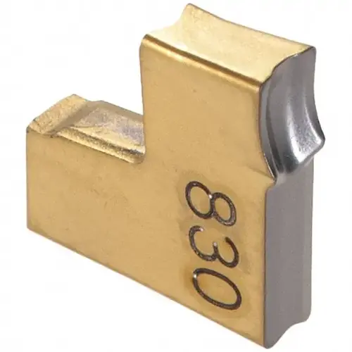 Cutoff Insert: TAGN2LF IC830, Carbide, 2.01 mm Cutting Width - pack of 10 Cutoff Insert: TAGN2LF IC830, Carbide, 2.01 mm Cutting Width - pack of 10