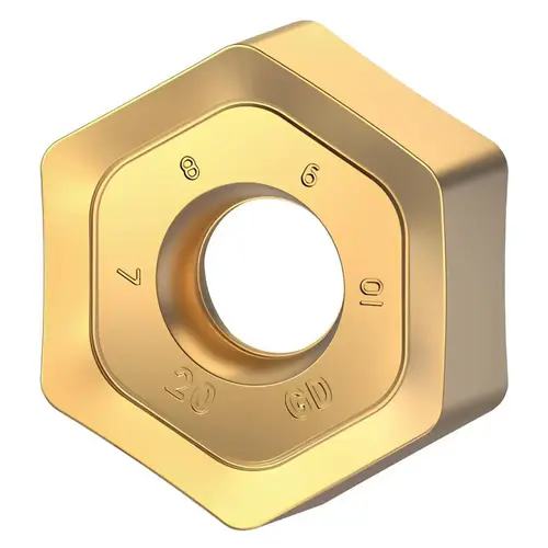 Milling Insert: HNPJ1307ANSNHD, KCSM40, Solid Carbide TiAlN Milling Insert: HNPJ1307ANSNHD, KCSM40, Solid Carbide TiAlN